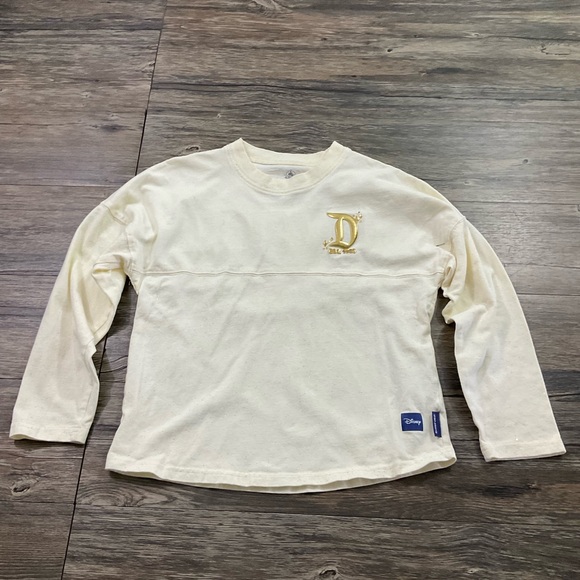 Disneyland Resort Other - Disneyland Resort Jersey Gold Foil Girls Sz 10-12